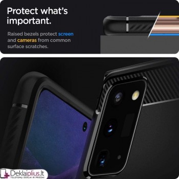 Spigen rugged armor guminis dėklas (Samsung Note 20)